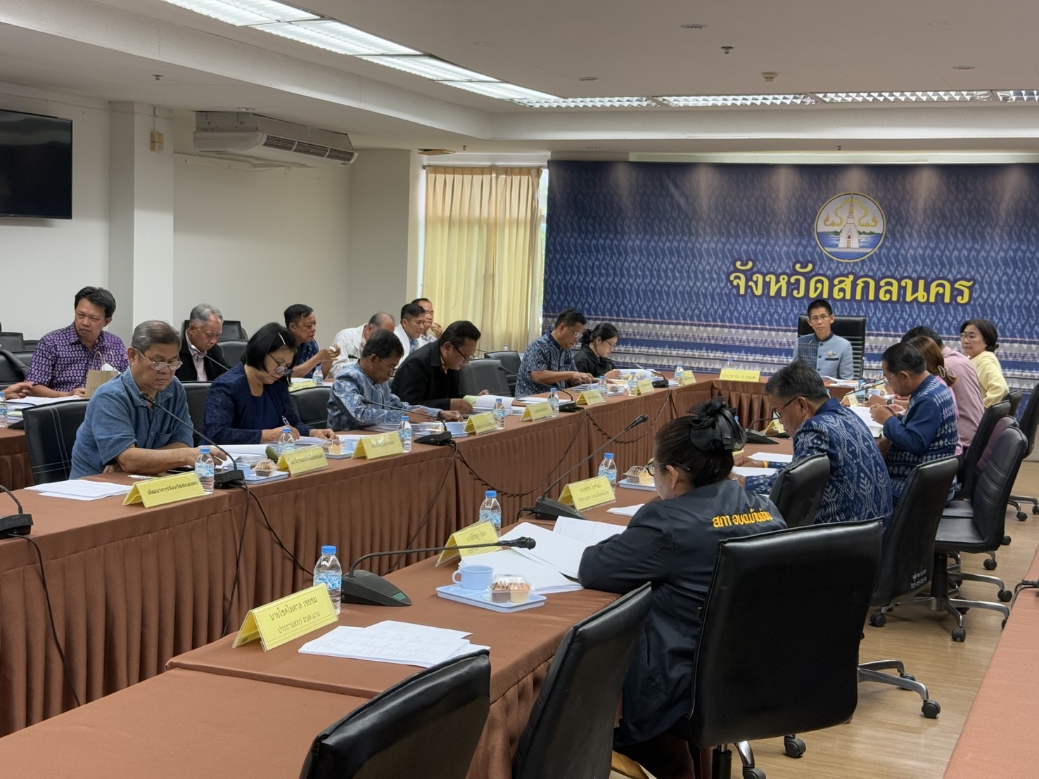 พช.สกลนคร : ร่วมประชุมคณะกรรมการพนักงานส่วนตำบลจังหวัดสกลนคร (ก.อบต.จังหวัดสกลนคร) ครั้งที่ 5/2568