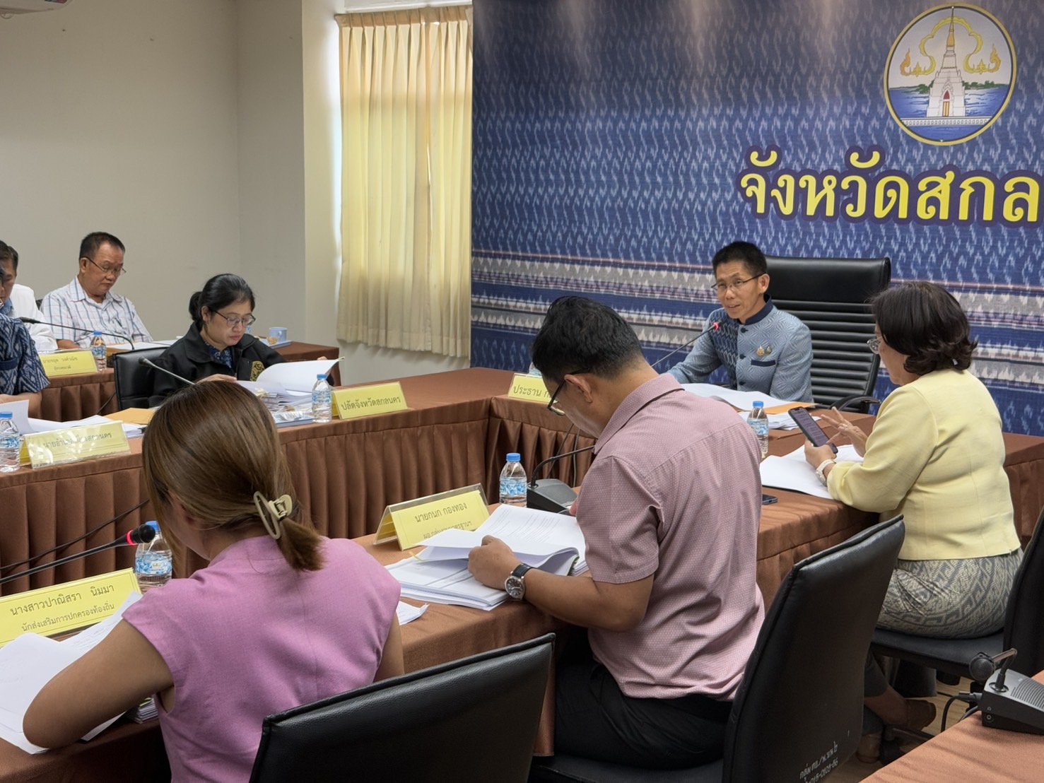 พช.สกลนคร : ร่วมประชุมคณะกรรมการพนักงานส่วนตำบลจังหวัดสกลนคร (ก.อบต.จังหวัดสกลนคร) ครั้งที่ 5/2568