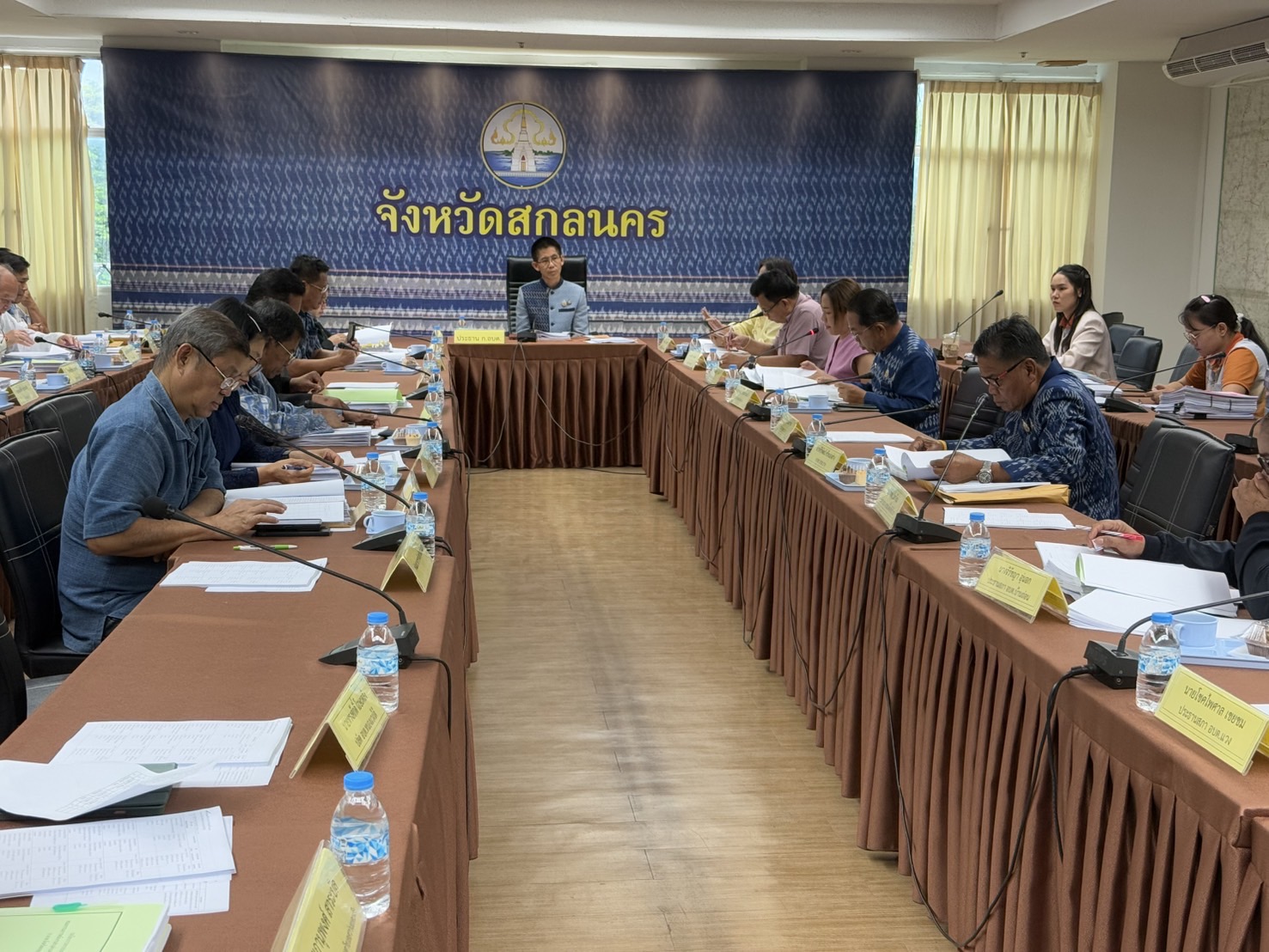 พช.สกลนคร : ร่วมประชุมคณะกรรมการพนักงานส่วนตำบลจังหวัดสกลนคร (ก.อบต.จังหวัดสกลนคร) ครั้งที่ 5/2568