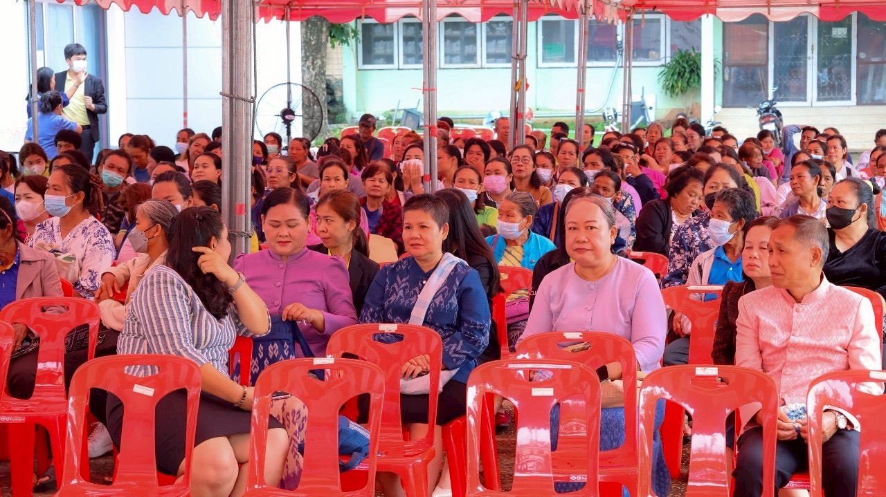 จังหวัดสกลนคร:เปิดโครงการ “ร่วมใจไกล่เกลี่ย 2025” กองทุนพัฒนาบทบาทสตรี