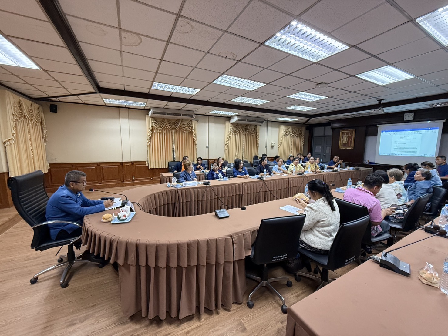 พช. สกลนคร : ประชุมคณะกรรมการเครือข่ายกลุ่มอาชีพฯ ระดับจังหวัดและที่ปรึกษา ครั้งที่ 1/2568