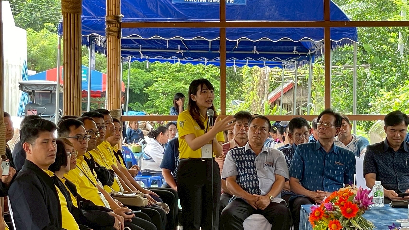 พช สกลนคร : รับคณะนักศึกษาหลักสูตรนายอำเภอ รุ่นที่ 87 เยี่ยมชมการดำเนินงานของศูนย์เรียนรู้ผ้าย้อมคราม “วิชชาลัยดอนกอย วิถีแห่งการพัฒนาที่ยั่งยืน”