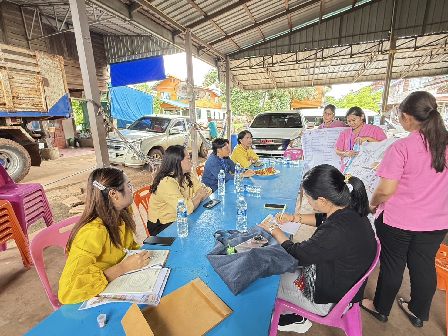 พช. สกลนคร : ติดตามนิเทศน์การฝึกภาคสนามของพัฒนากรก่อนประจำการ รุ่นที่ 131