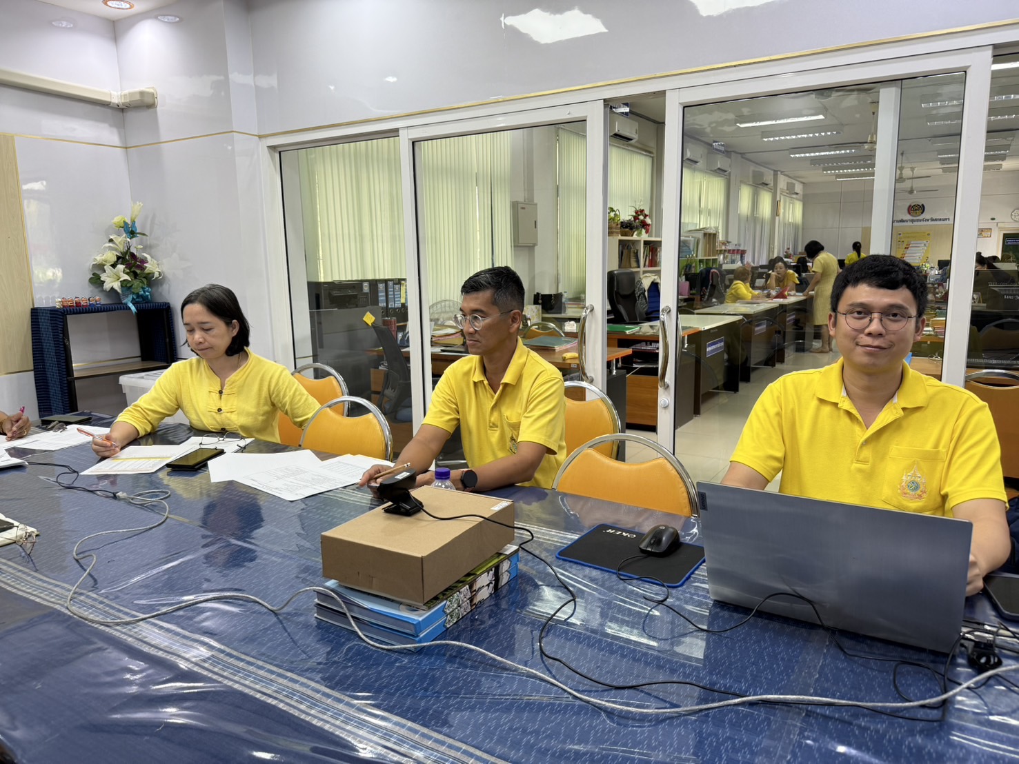 พช. สกลนคร : ขับเคลื่อนงานข้อมูลความจำเป็นพื้นฐาน (จปฐ.) และงานกองทุนแม่ของแผ่นดิน เชิงคุณภาพ ผ่านระบบ Cisco Webex ของกรมการพัฒนาชุมชน