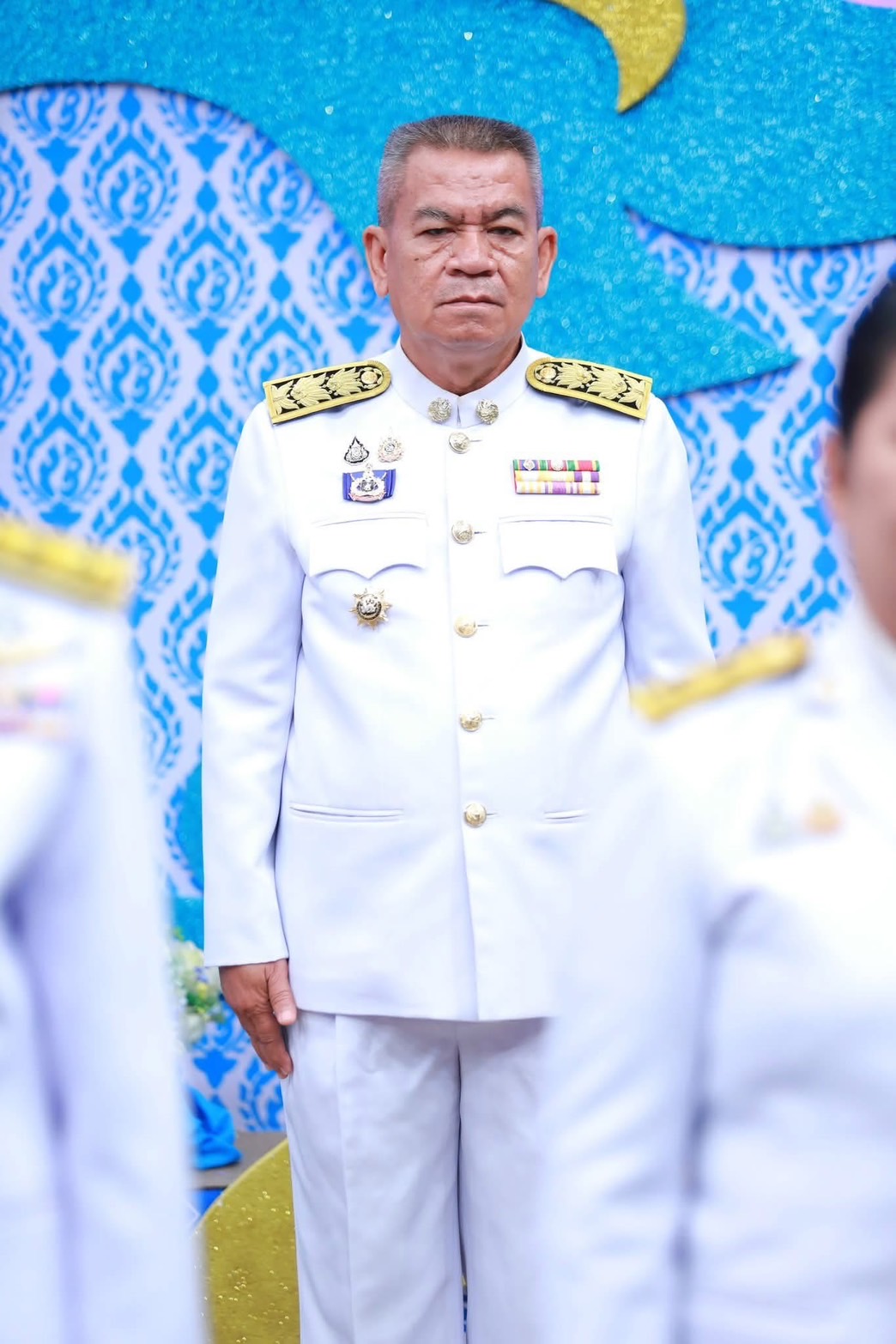 ผู้ว่าราชการจังหวัดสกลนคร : นำหัวหน้าส่วนราชการระดับจังหวัด บันทึกเทปเนื่องในโอกาสวันเฉลิมพระชนมพรรษาสมเด็จ พระนางเจ้าสิริกิติ์ พระบรมราชินีนาถ พระบรมราชชนนีพันปีหลวง