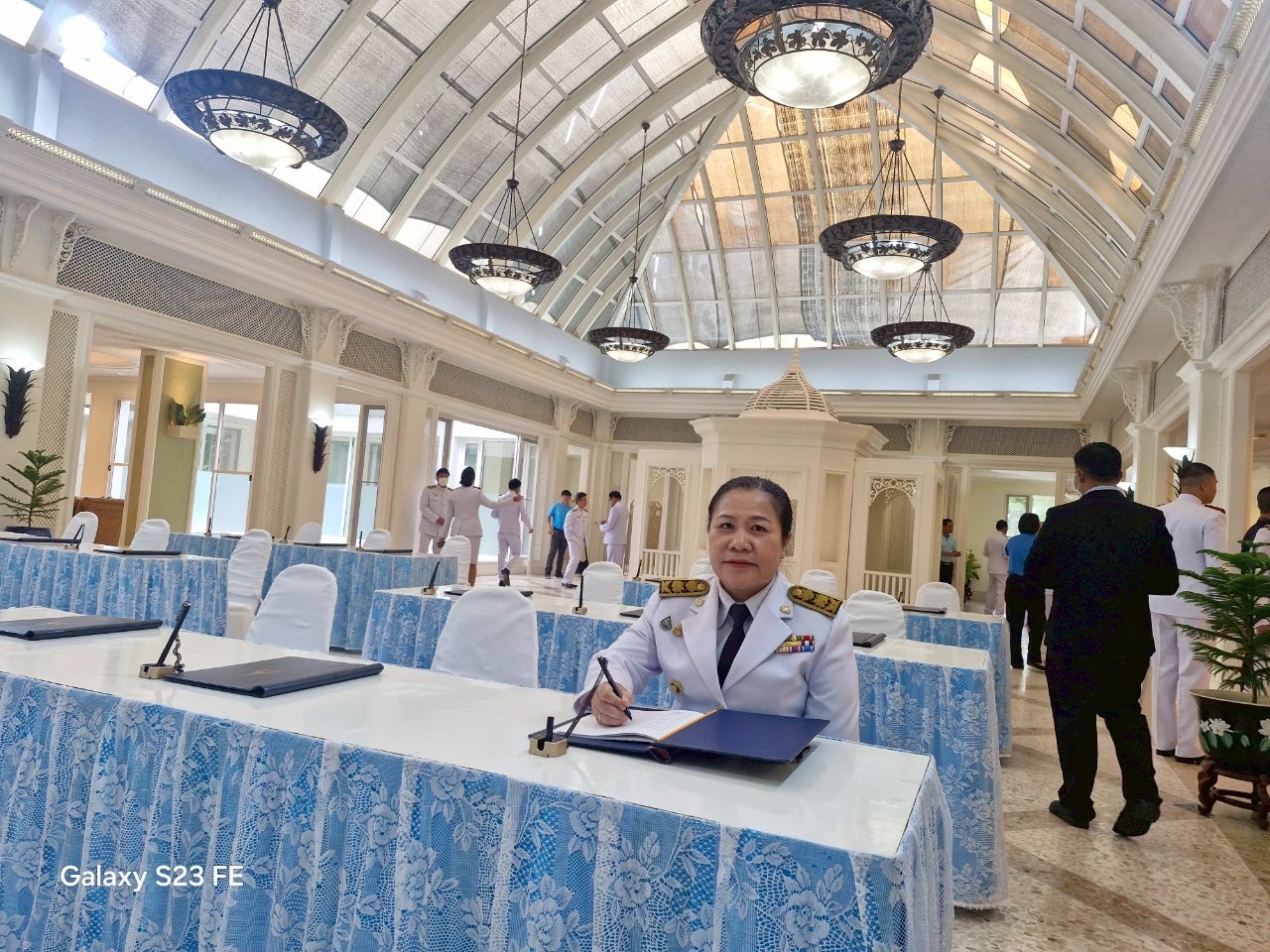 ผู้ว่าราชการจังหวัดสกลนคร นำทุกภาคส่วนร่วมลงนามถวายพระพรชัยมงคล สมเด็จพระนางเจ้าสิริกิติ์ พระบรมราชินีนาถ พระบรมราชชนนีพันปีหลวง  เนื่องในโอกาสวันเฉลิมพระชนมพรรษา 12 สิงหาคม 2568 ณ พระตำหนักภูพานราชนิเวศน์  จังหวัดสกลนคร