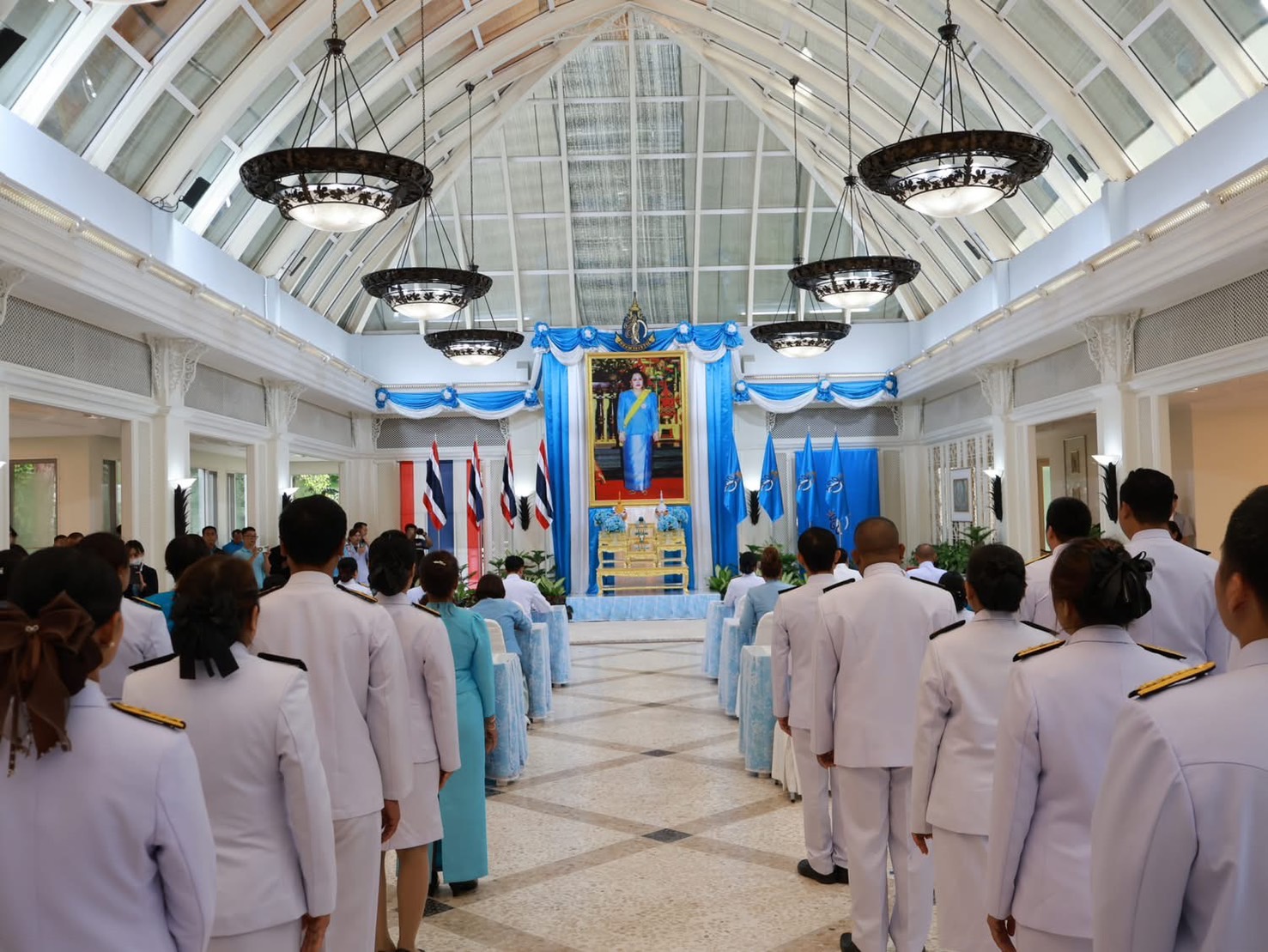 ผู้ว่าราชการจังหวัดสกลนคร นำทุกภาคส่วนร่วมลงนามถวายพระพรชัยมงคล สมเด็จพระนางเจ้าสิริกิติ์ พระบรมราชินีนาถ พระบรมราชชนนีพันปีหลวง  เนื่องในโอกาสวันเฉลิมพระชนมพรรษา 12 สิงหาคม 2568 ณ พระตำหนักภูพานราชนิเวศน์  จังหวัดสกลนคร
