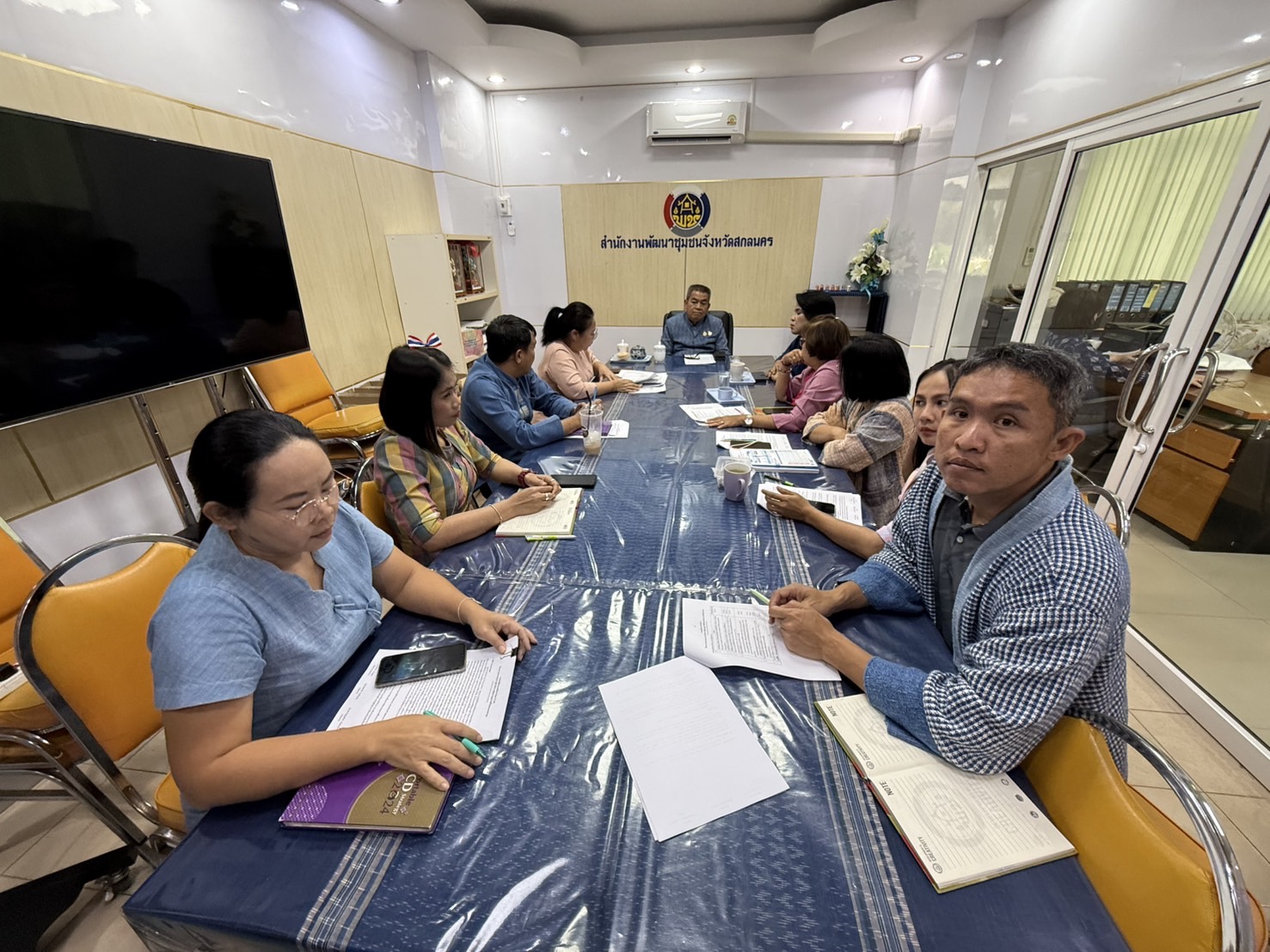 พช. สกลนคร : เตรียมความพร้อมจัด “มหกรรมความสำเร็จการพัฒนาคุณภาพชีวิตของประชาชน” ประจำปี 2568
