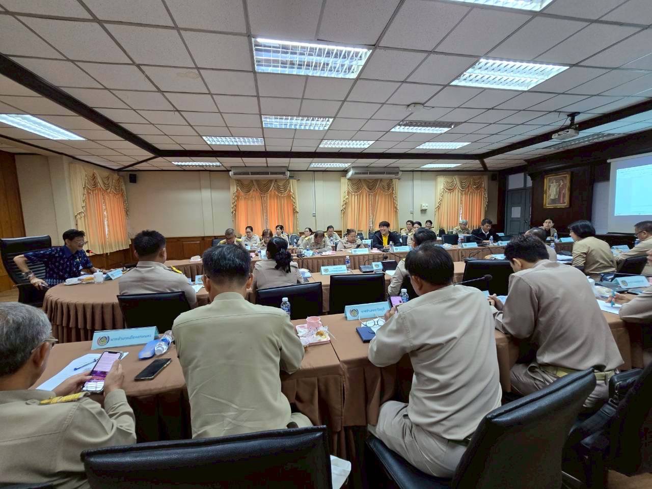 พช. สกลนคร : ประชุมกลไกขับเคลื่อนการพัฒนาเศรษฐกิจฐานรากระดับจังหวัด ครั้งที่ 4/2568