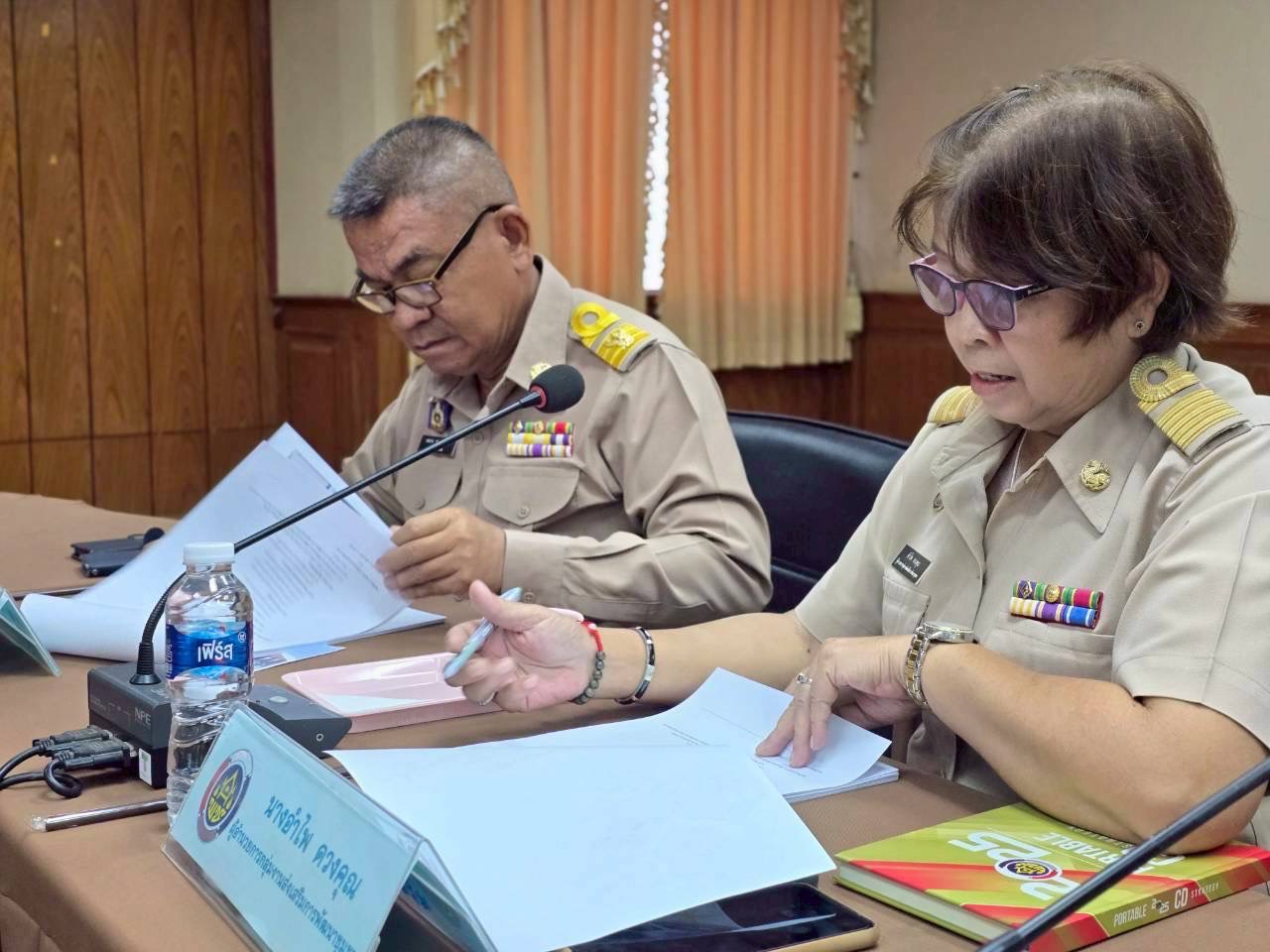 พช. สกลนคร : ประชุมกลไกขับเคลื่อนการพัฒนาเศรษฐกิจฐานรากระดับจังหวัด ครั้งที่ 4/2568